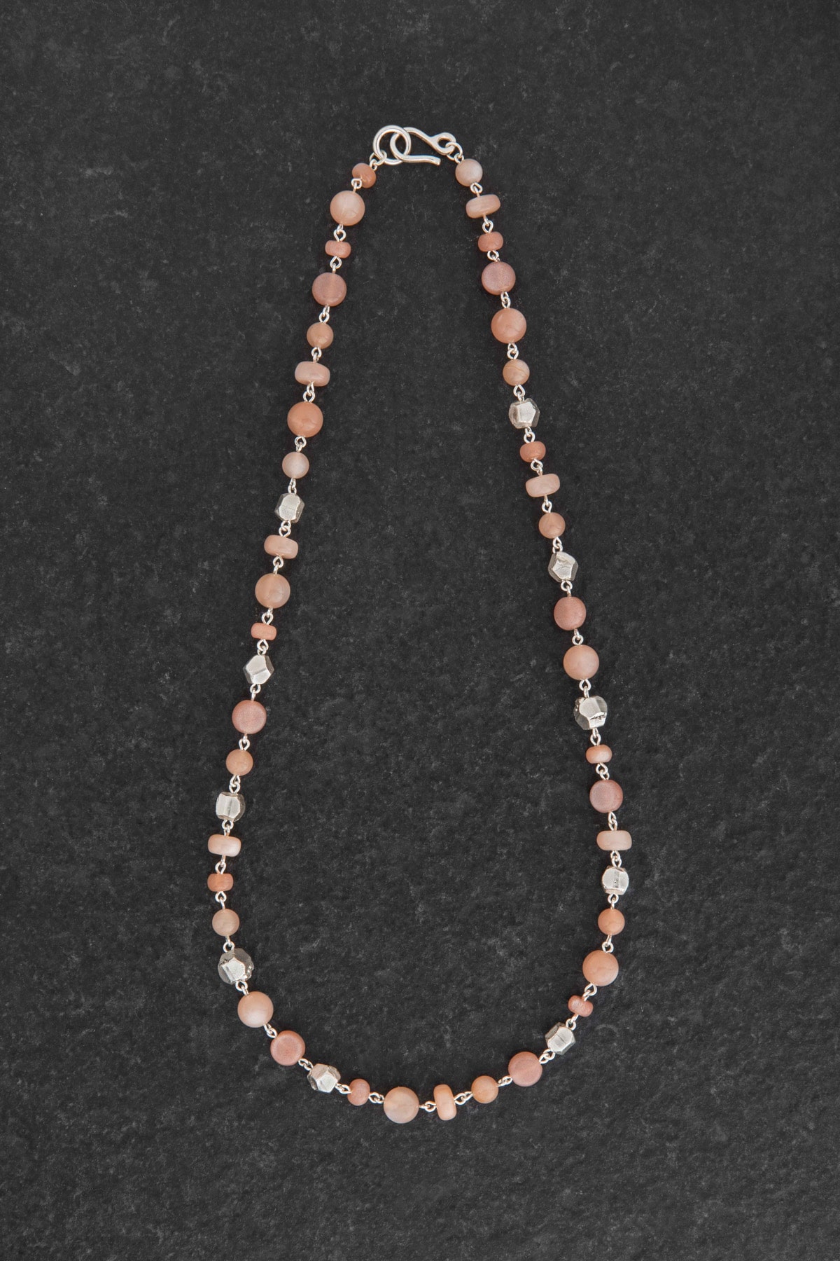 Collana A Strati Fatta A Mano LeCalla – Argento 925, Multi Fila, Regalo Per Donna Elegante